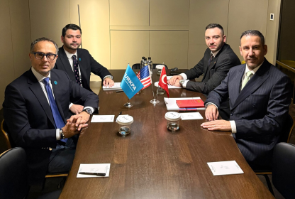 TÜRKPA Baş katibi Türk-Amerikan Milli İdarəetmə Komitəsinin prezidenti ilə görüşüb