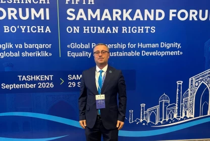 TURKPA attends 5th Samarkand Forum on Human Rights