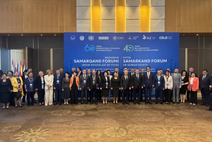 TURKPA attends 5th Samarkand Forum on Human Rights