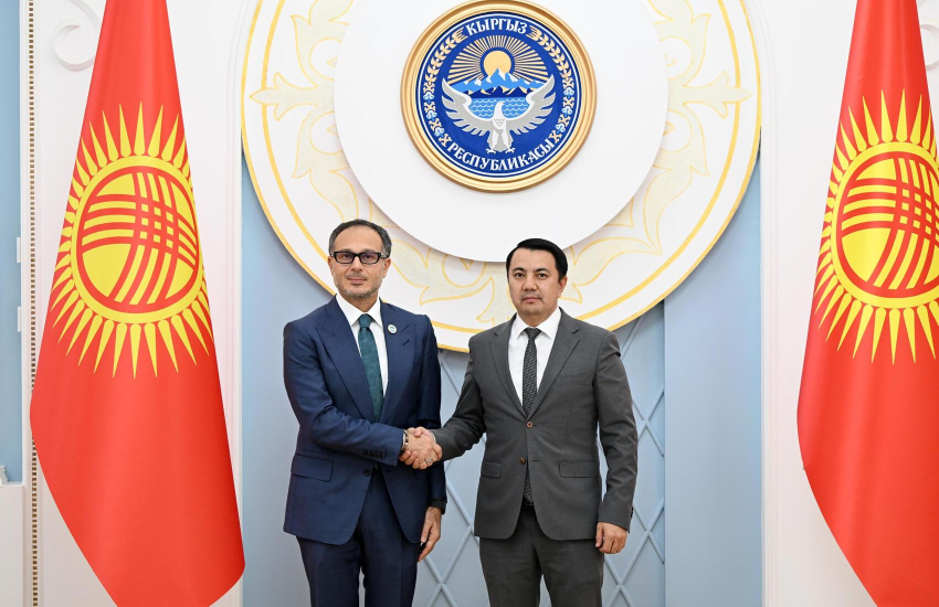TURKPA Secretary General Meets with Speaker of the Kyrgyz Parliament