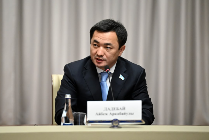 President of the Kyrgyz Republic H.E. Sadyr Japarov receives the Speakers of the Parliaments of the TURKPA Member States and Secretary General of TURKPA