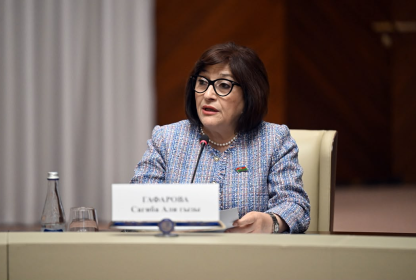 President of the Kyrgyz Republic H.E. Sadyr Japarov receives the Speakers of the Parliaments of the TURKPA Member States and Secretary General of TURKPA