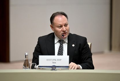 President of the Kyrgyz Republic H.E. Sadyr Japarov receives the Speakers of the Parliaments of the TURKPA Member States and Secretary General of TURKPA