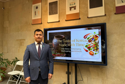 TURKPA participates in a cultural event promoting Korean cuisine