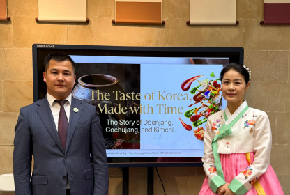 TURKPA participates in a cultural event promoting Korean cuisine