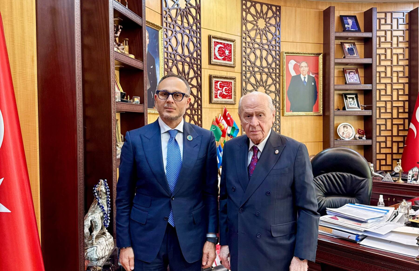 TURKPA Secretary General meets with MHP Chairman Mr. Devlet Bahçeli
