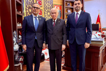 TURKPA Secretary General meets with MHP Chairman Mr. Devlet Bahçeli