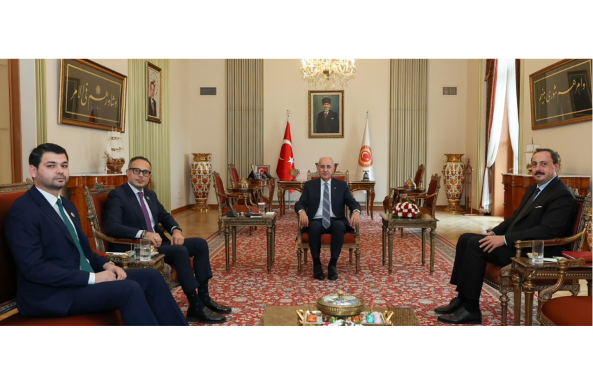 TURKPA Secretary General meets with Speaker of the Grand National Assembly of Türkiye H.E. Mr. Numan Kurtulmuş