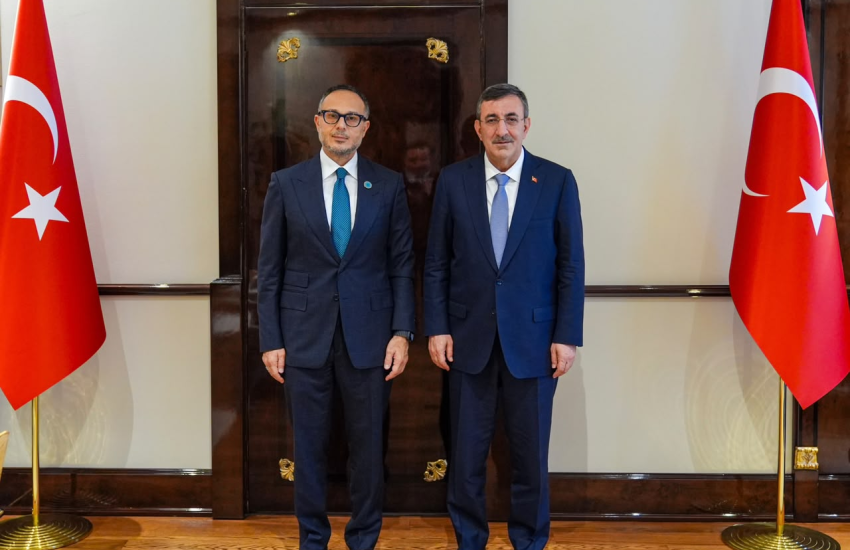 TURKPA Secretary General meets with Vice President of the Republic of Türkiye Cevdet Yılmaz